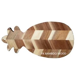Bentuk Nanas Pretty Bentuk Lembaga Pemotong Kayu Alam Acacia